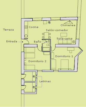 Casa de las Letrinas Alta